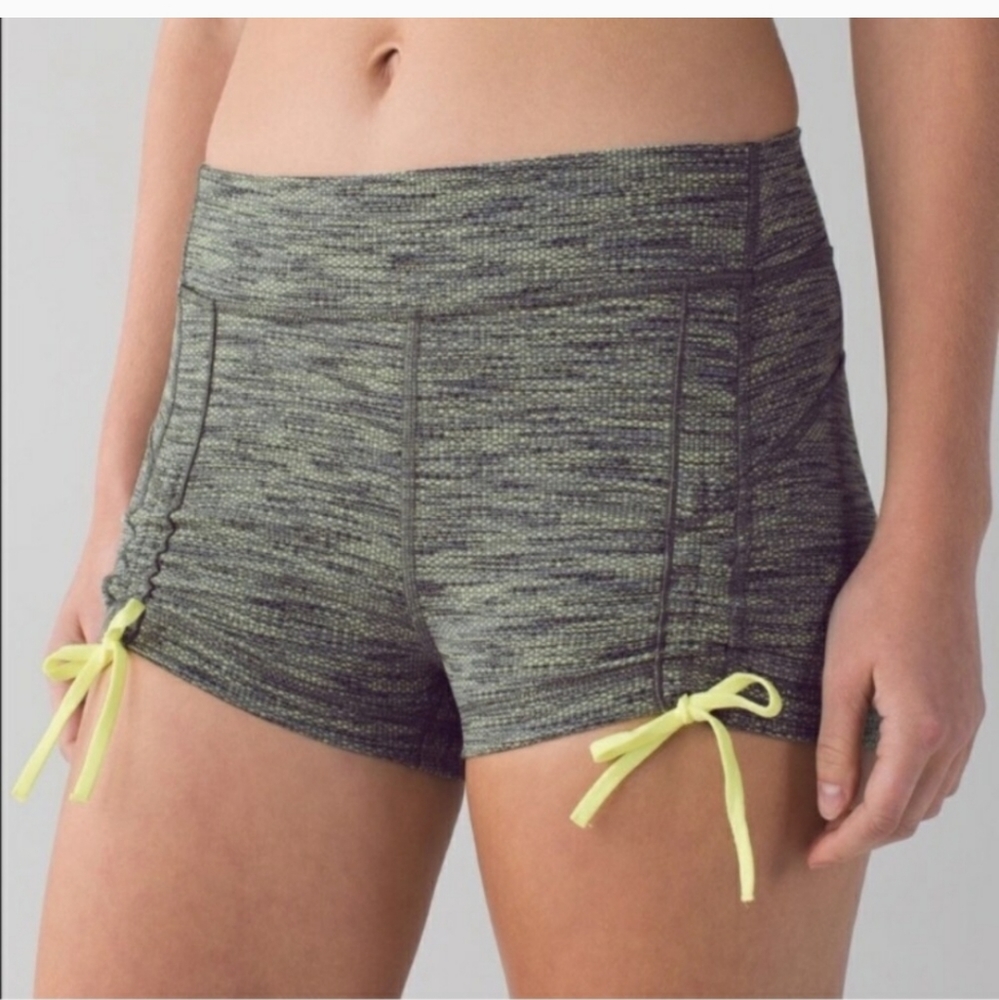 Lululemon Liberty Shorts Diamond Jacquard